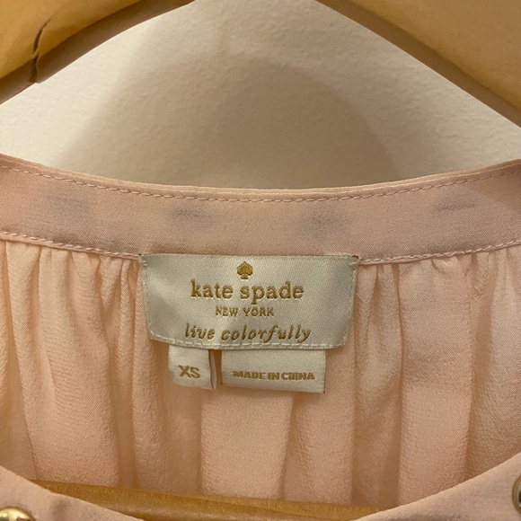 Kate Spade light summer top. Size XS. - Picture 2 of 2